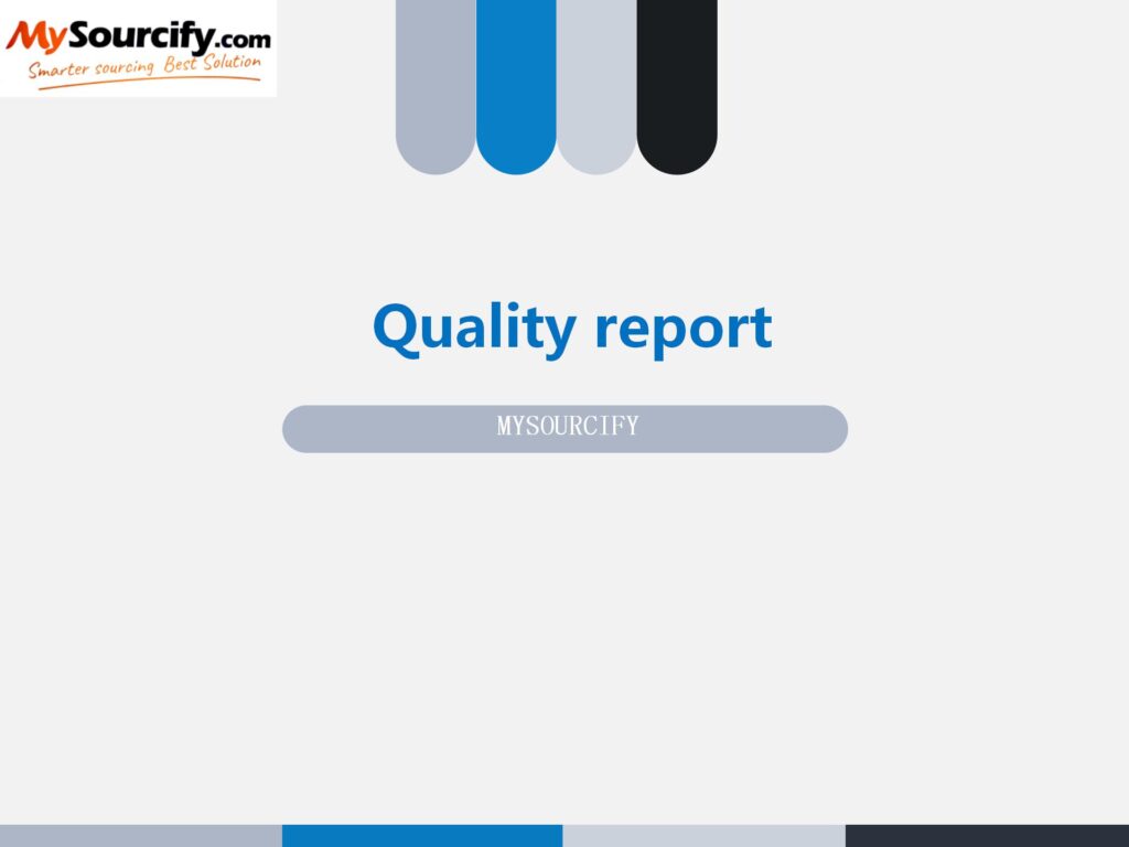 informe de calidad